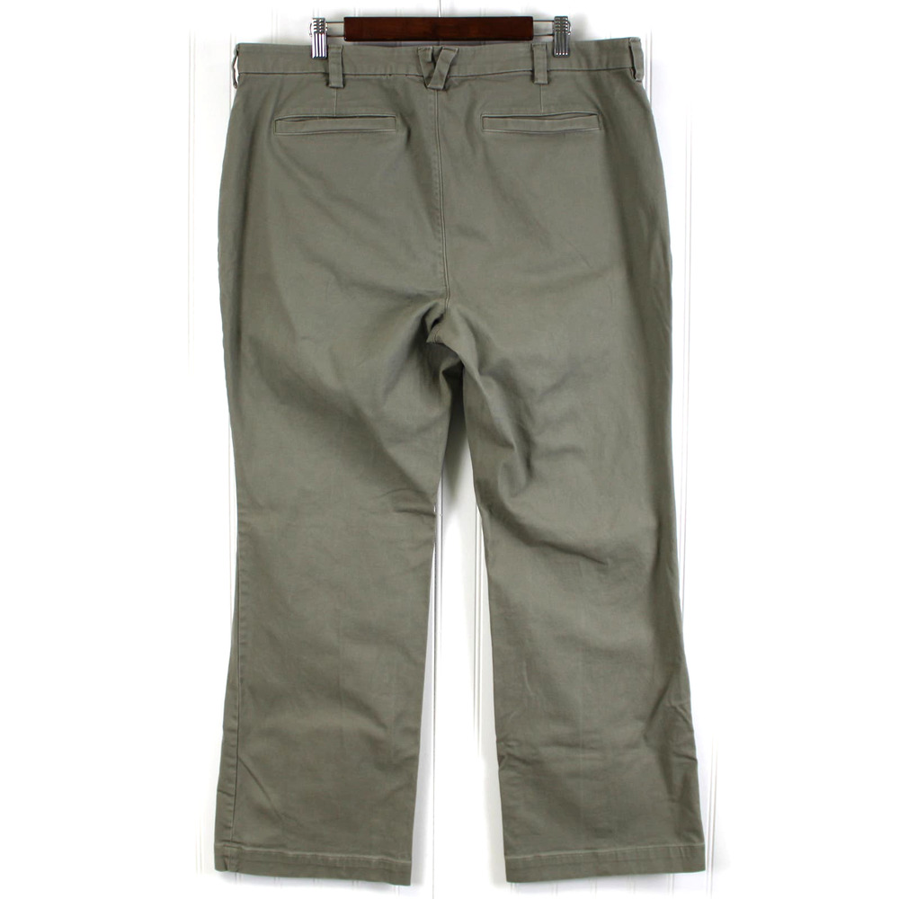 Duluth Trading Womens 18x31 Workday Warrior Chino Pants Gorpcore Outdoor Stretch - Picture 3 of 8